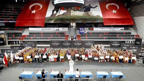 Gaziantep'te Bölge Şampiyonası Düzenlendi
