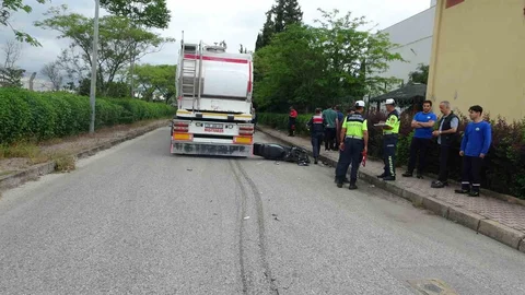 Antalya'da Motosiklet Kazası