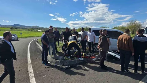 Bingöl'de Trafik Kazası Meydana Geldi
