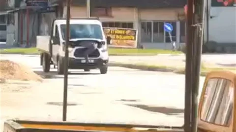 Bursa'da Kamyonet Olayı