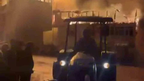 Amasra'da Yangın Büyüdü