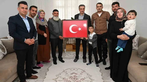Erzurum'da Vali Baruş'tan Vefa Ziyaretleri