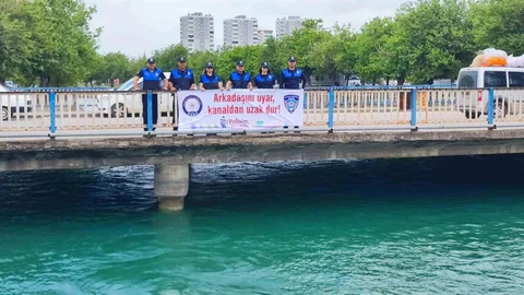 Adana'da Boğulma Bilgilendirmesi Yapıldı
