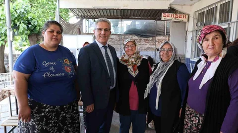 Başkan Tetik Güzelköy'de Vatandaşlarla Buluştu