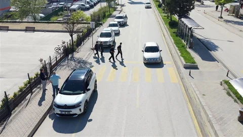 Bilecik'te Drone Destekli Trafik Denetimi Gerçekleştirildi