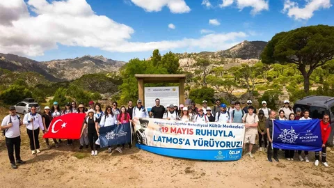 Aydın'da Gençler İçin Trekking Etkinliği