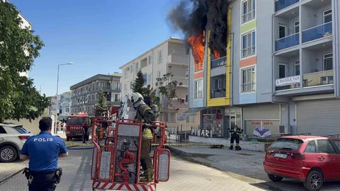 Çanakkale'de Yangın Paniği Yaşandı
