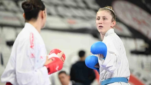 Manisa'dan Karateci Nurbade Büber Avrupa'ya Gidiyor