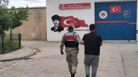 Batman'da 14 Yıl Hapis Cezası Olan Şahıs Yakalandı