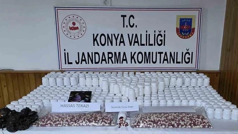 Konya'da Uyuşturucu Operasyonu Gerçekleşti