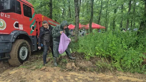 Bartın'da Çöp Toplama Etkinliği