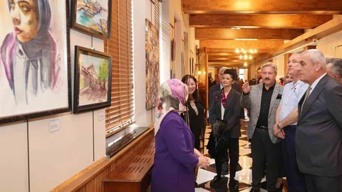 Karma Resim Sergisi Kayseri'de Açıldı