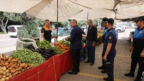 Mersin'de Pazar Denetimleri Sıkılaştı