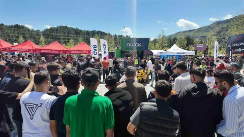 Binlerce Motosiklet Tutkunu Kadirli/Andırın'da Buluştu