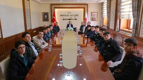 Bayburt'ta Kardeşlik Köprüsü Kuruldu