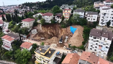 İzmit'te Toprak Kayması Olayı