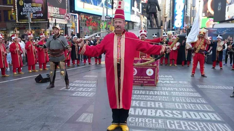 Mehter Takımı New York'ta Coşku Yarattı