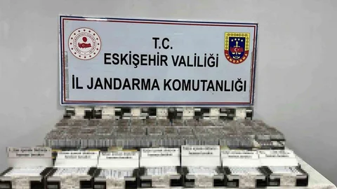 Eskişehir'de Kaçak Makaron Operasyonu
