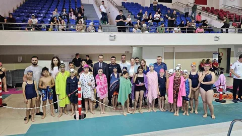 Nazilli'de Aquatlon Yarışları Yapıldı