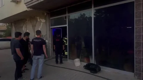 Adıyaman'da İş Yerinde Yangın Çıktı