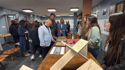 Düzce'de Öğrenci Projeleri Sergisi Açıldı