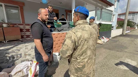 Turhal'da Taşkın Alarmı Verildi