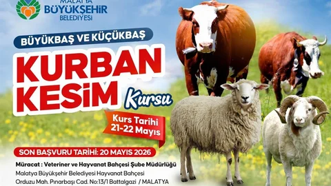 İslami Usullere Uygun Kurban Kesimi Eğitimi Malatya'da