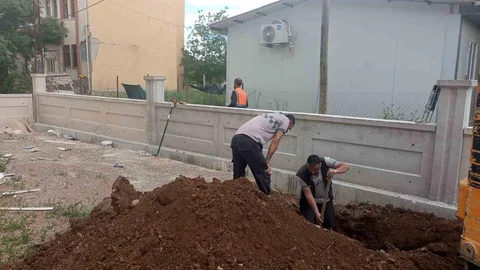 Malatya'da Doğalgaz Borusu Patladı