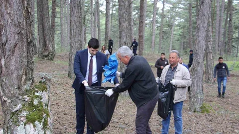 Dumlupınar'da Çevre Temizliği Etkinliği
