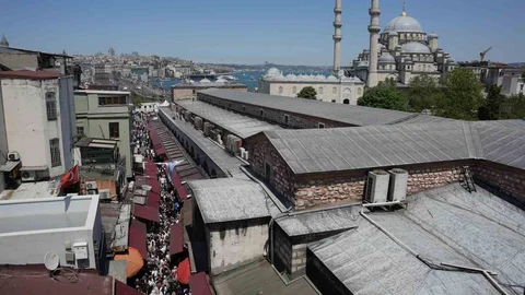 İstanbul'da Tatil Kalabalığı
