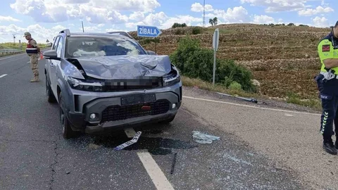 Mardin'de Trafik Kazası Meydana Geldi