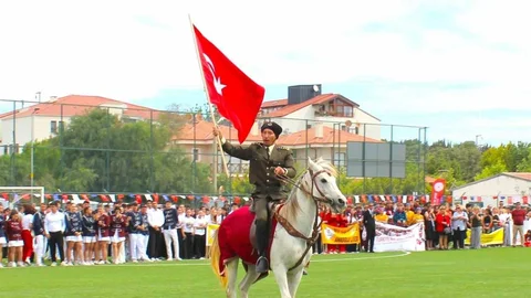 Datça'da Atlı Gösteri Coşkusu