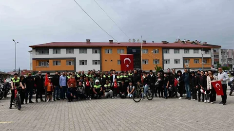 Vezirköprü'de Motosiklet Korteji Düzenlendi
