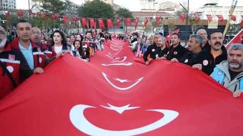 Elazığ'da Fener Alayı Etkinliği