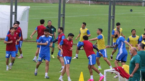 İran Milli Takımı Antalya'da Kamp Yapıyor