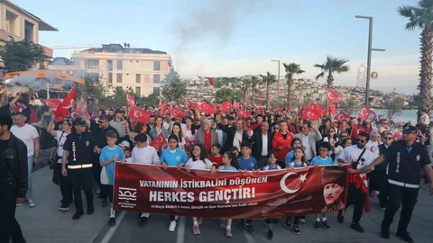 Büyükçekmece'de 19 Mayıs Coşkusu Yaşandı