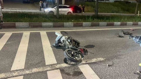 Bilecik'te Motosiklet Kazası