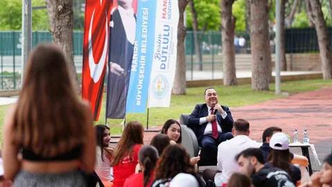 Başkan Dutlulu Gençlerle Buluştu