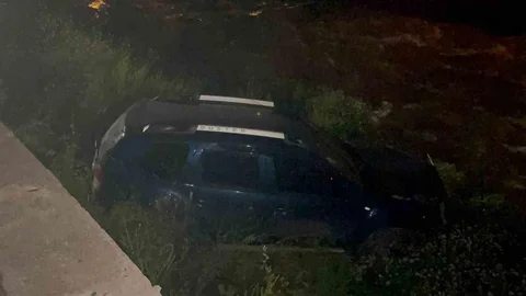 Bursa'da Kontrolden Çıkan Araç Dereye Uçtu