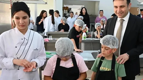 Köşk'te Minik Şefler Mutfakta Etkinliği Düzenlendi