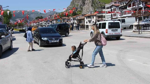 Amasya'da Trafikte Korna Sesi Yok