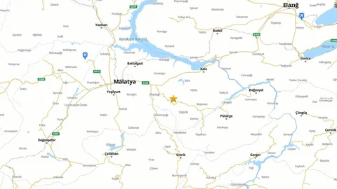 Malatya'da 5.6 Büyüklüğünde Deprem Oldu