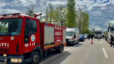 Afyonkarahisar'da Minibüs Kazası