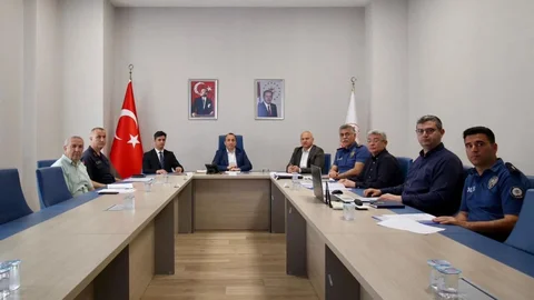 Çine'de Okul Güvenliği Toplantısı Yapıldı