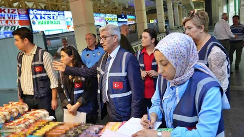 Antalya'da Bilet Denetimi Yapıldı