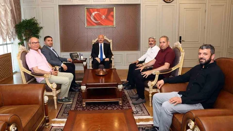 Adıyaman İGC'den Vali'ye Ziyaret Yapıldı