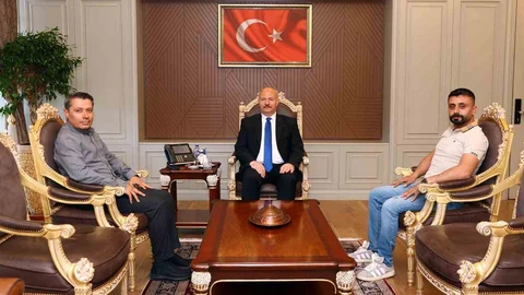 Adıyaman Valisi Abdullah Küçük'e Ziyaret Gerçekleşti