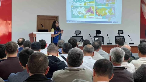 Çanakkale'de Afet Eğitimi Verildi