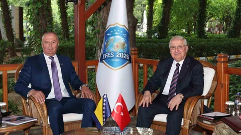 Bakan Güler, Bosna Hersekli Mevkidaşı ile Görüştü
