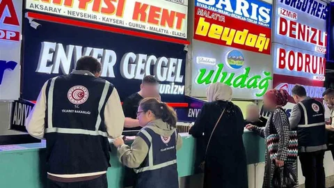 İzmir Otogarı'nda Bayram Denetimleri Devam Ediyor